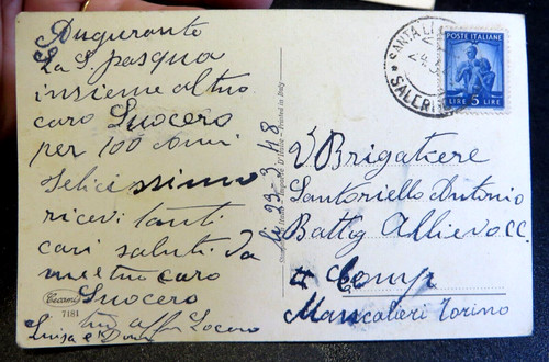 1948 cartolina per - cartolina,