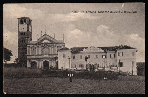 Cartolina testona torinese - -,