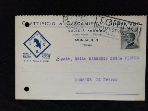Cartolina moncalieri - cartolina,