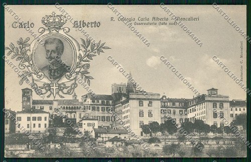 Torino moncalieri cartolina - moncalieri,