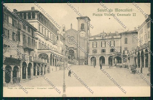 Torino moncalieri cartolina - torino,