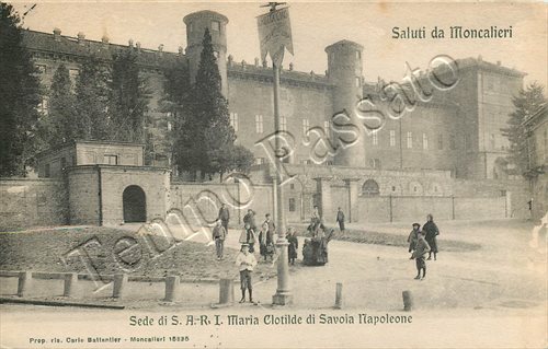 Cartolina moncalieri - cartolina, di